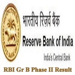 RBI Grade B Phase 2 Result 2018 Mains Exam Gen OBC SC ST Cutoff, Selected List