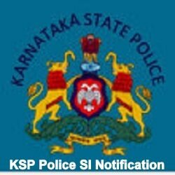 Karnataka State Police Notification 2019 KSP SI Jobs Apply Online