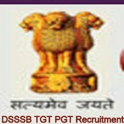 DSSSB Recruitment 2018 TGT/ PGT/ PET Online Application Form