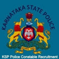 KSP Constable Notification 2019 Kar Police Application, Admit Card