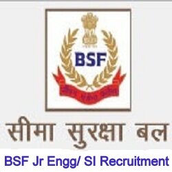 BSF Notification 2019 Jr Engg, Sub Inspector Jobs Application