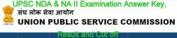 UPSC NDA/ NA II Answer Key 2019 Download Result, Expected Cut Off