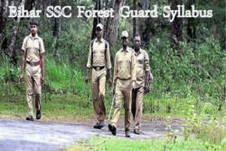 Bihar SSC Forest Guard Syllabus 2019 Exam Date & Pattern BSSC