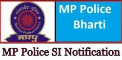 MP Police Apply Online SI 2019 MPPEB Sub Inspector Jobs Notification