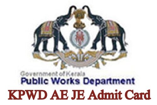 KPWD AE JE Admit Card