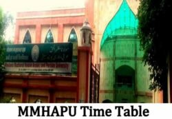 MMHAPU Time Table 2019 BA/ B.Sc/ B.Com/ Alim/ Fazil Exam Routine Part 1/ 2/ 3